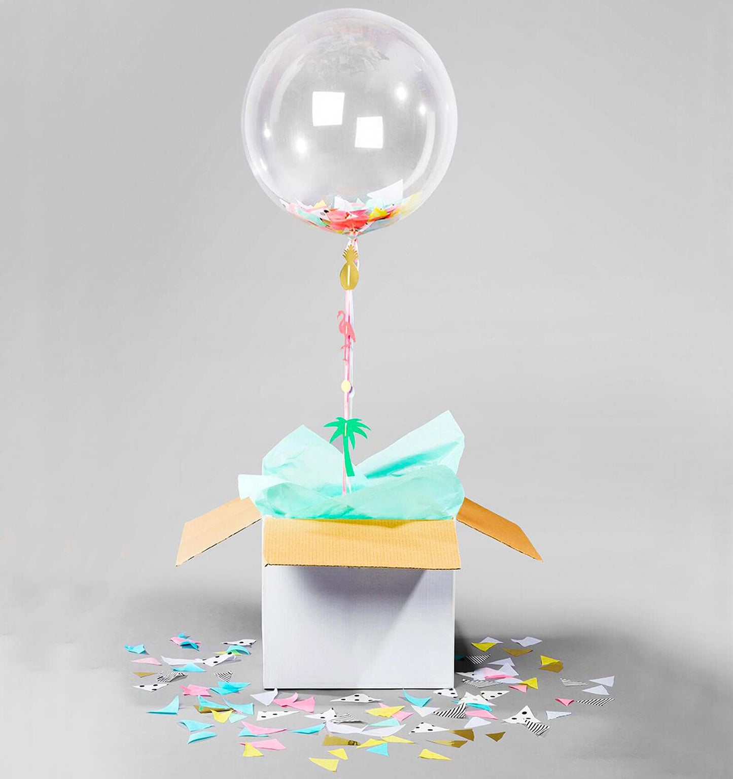 Aredpoook 20-Inch Bobo Balloons – 30 Clear Bubble Balloons for Weddings & Parties