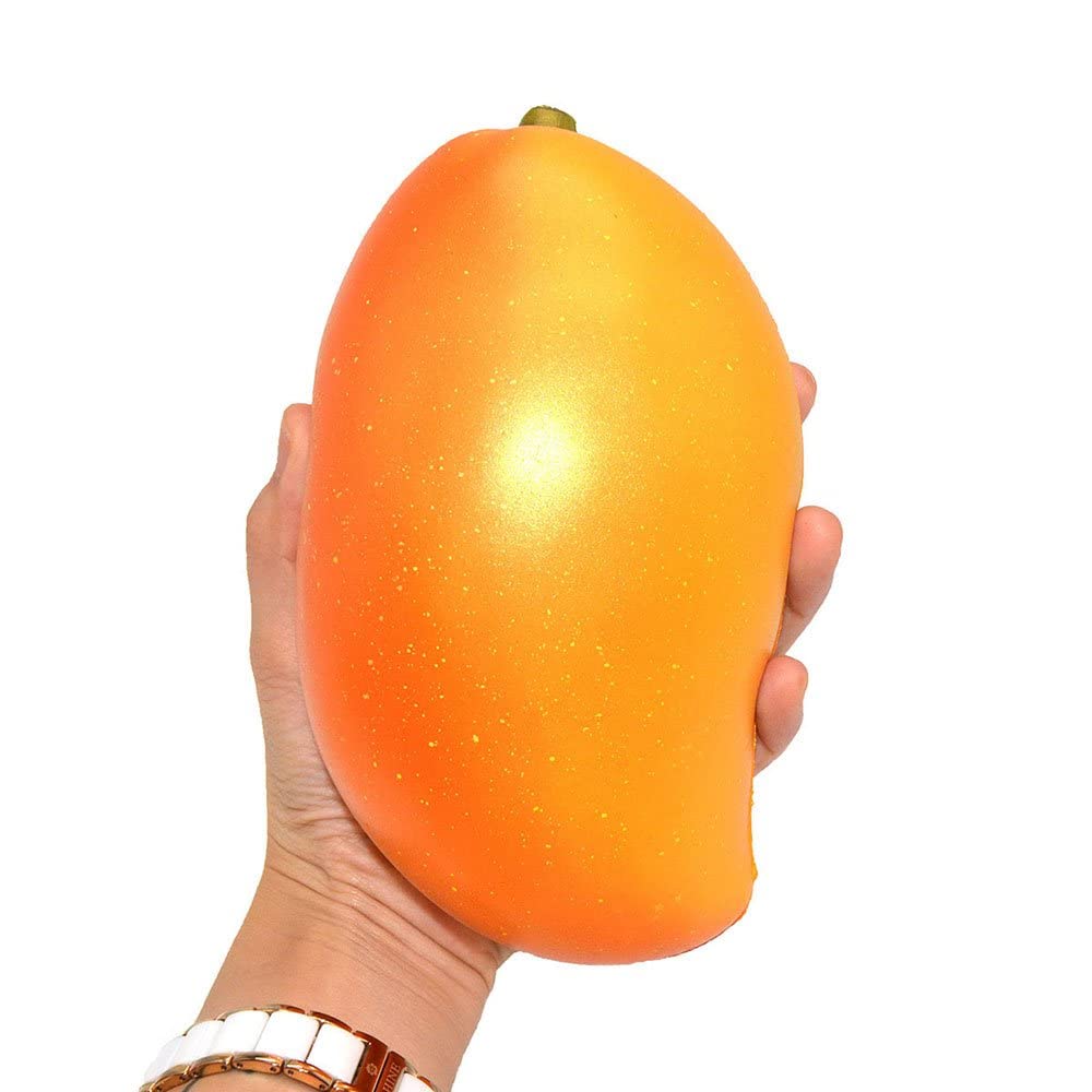 Areedy Gold Mango Colossal Squishy — Slow Rising Scented Mango Toy
