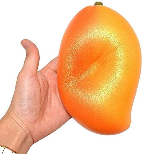 Areedy Gold Mango Colossal Squishy — Slow Rising Scented Mango Toy
