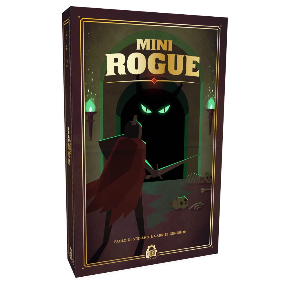 Mini Rogue by Ares Games - 1-2 Player Roguelike Board Game (30+ Minutes)