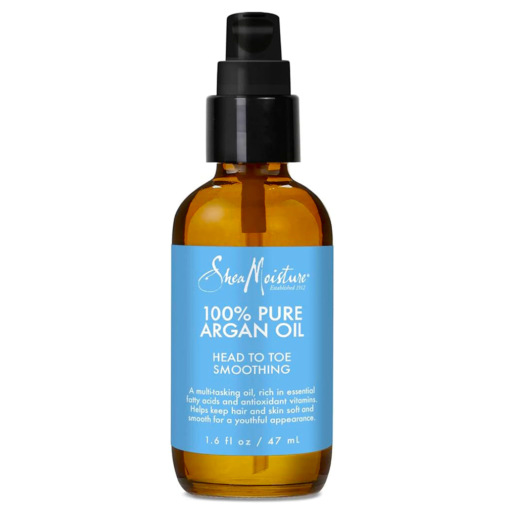 Shea Moisture 100% Pure Argan Oil 1.5 oz / 47 ml - Multi-Purpose Nourishment for Skin & Hair