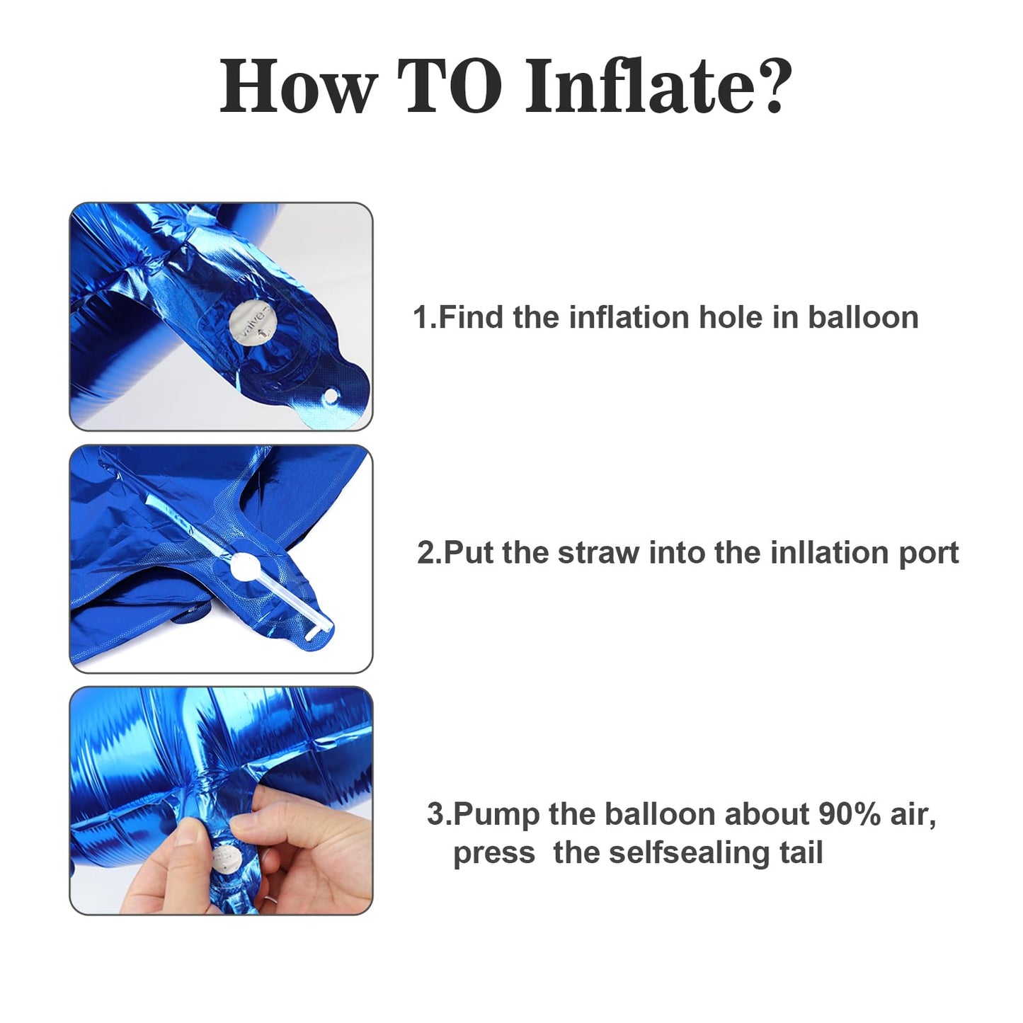 Argthjy Dark Blue 2026 Balloon Numbers – 40-Inch Foil Digits for Birthdays, Graduations, and Anniversaries
