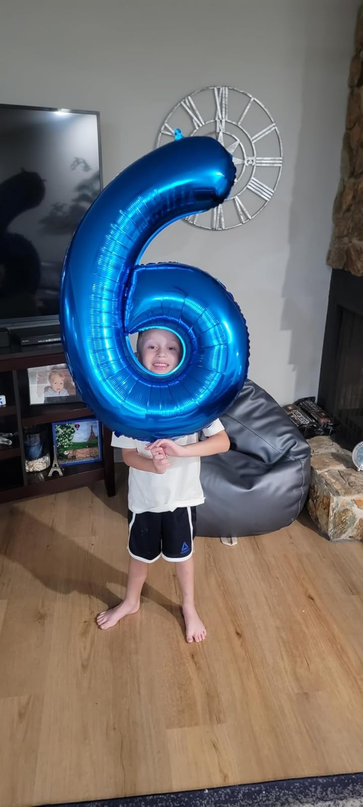 Argthjy Dark Blue 2026 Balloon Numbers – 40-Inch Foil Digits for Birthdays, Graduations, and Anniversaries