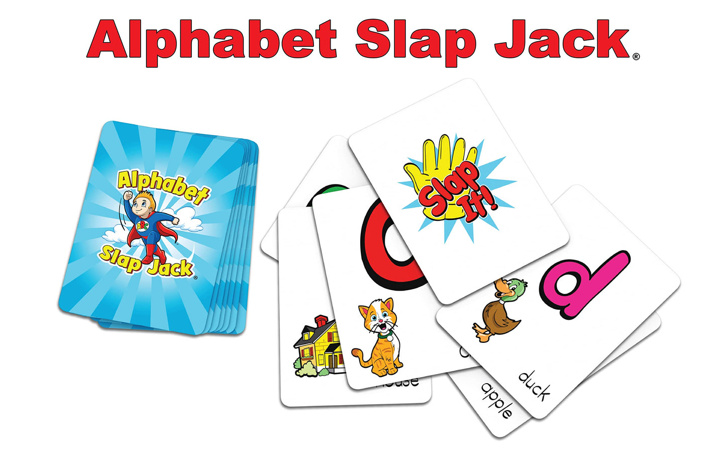 Alphabet Slap Jack® - 4 Alphabet Games for PreK–1st Grade | Arizona GameCo