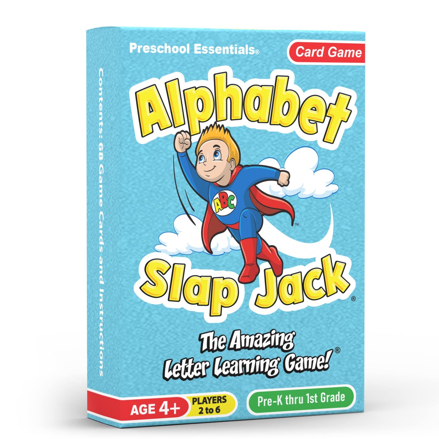 Alphabet Slap Jack® - 4 Alphabet Games for PreK–1st Grade | Arizona GameCo