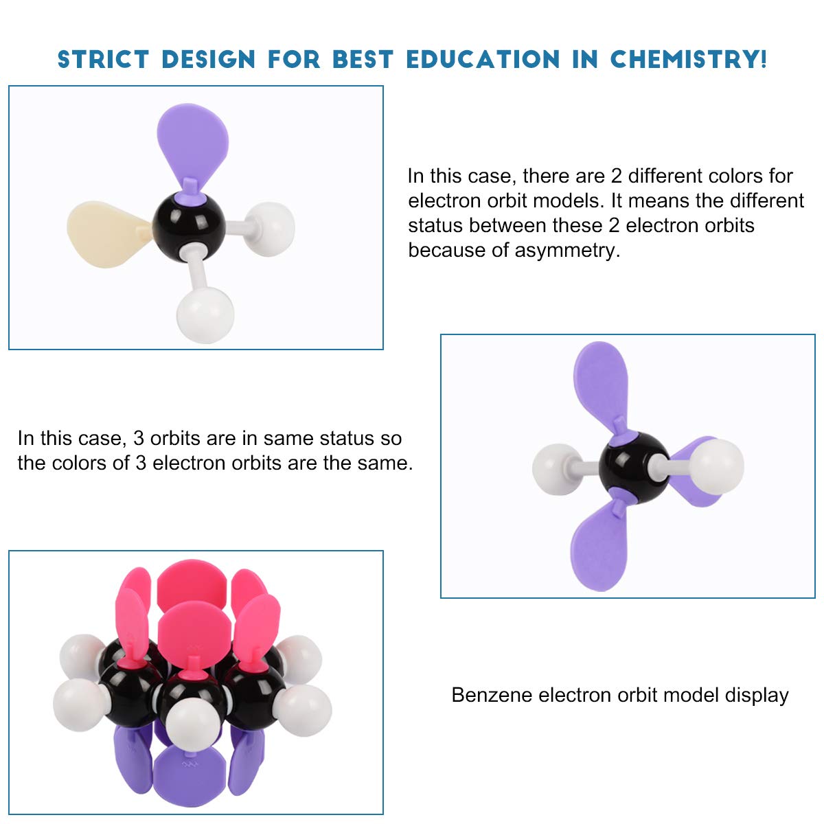 Armyte Organic Chemistry Model Kit (307 PCS) – 3D Molecule Models for Teachers and Students