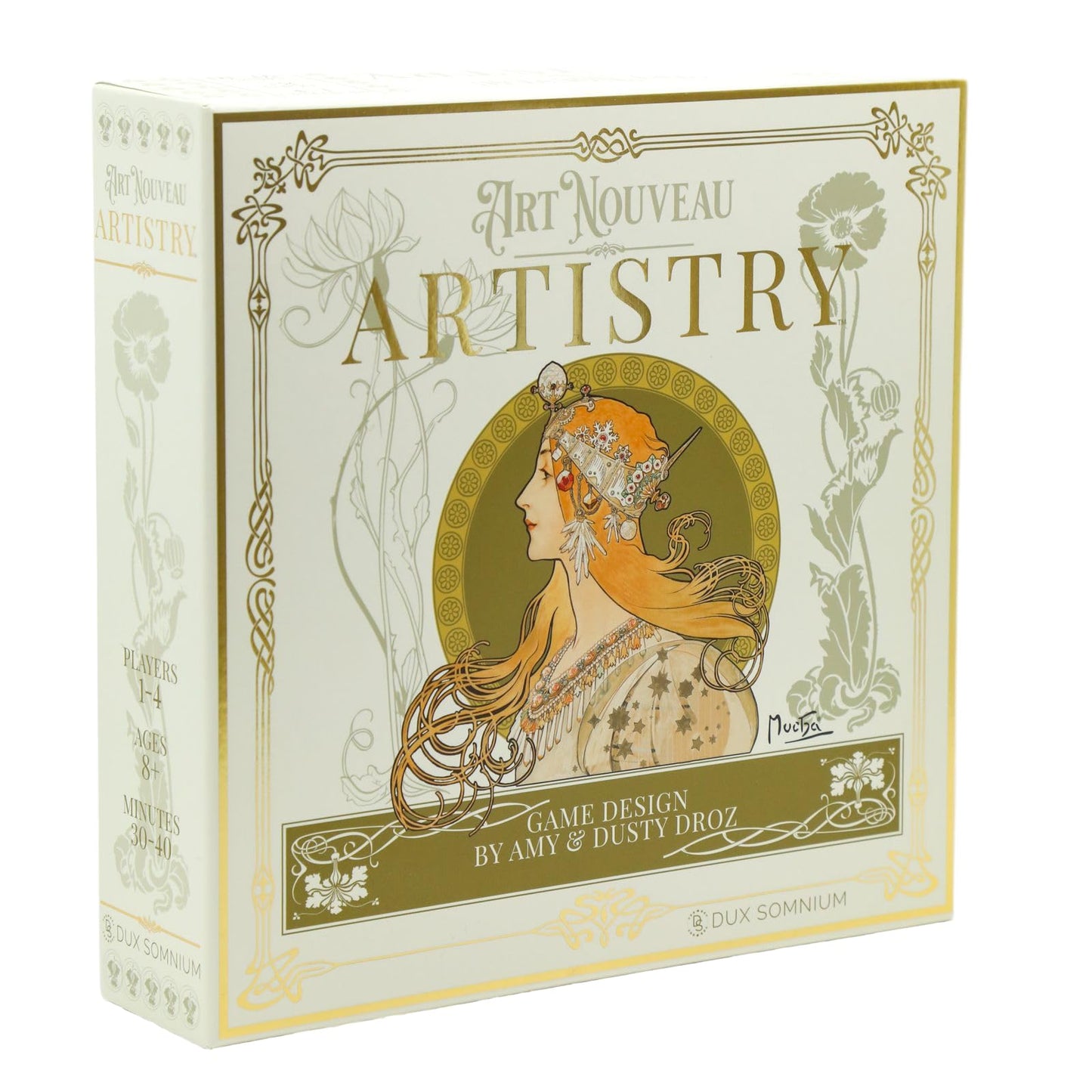 ART NOUVEAU ARTISTRY – Board Game for 1-4 Players | Family Strategy | 8+