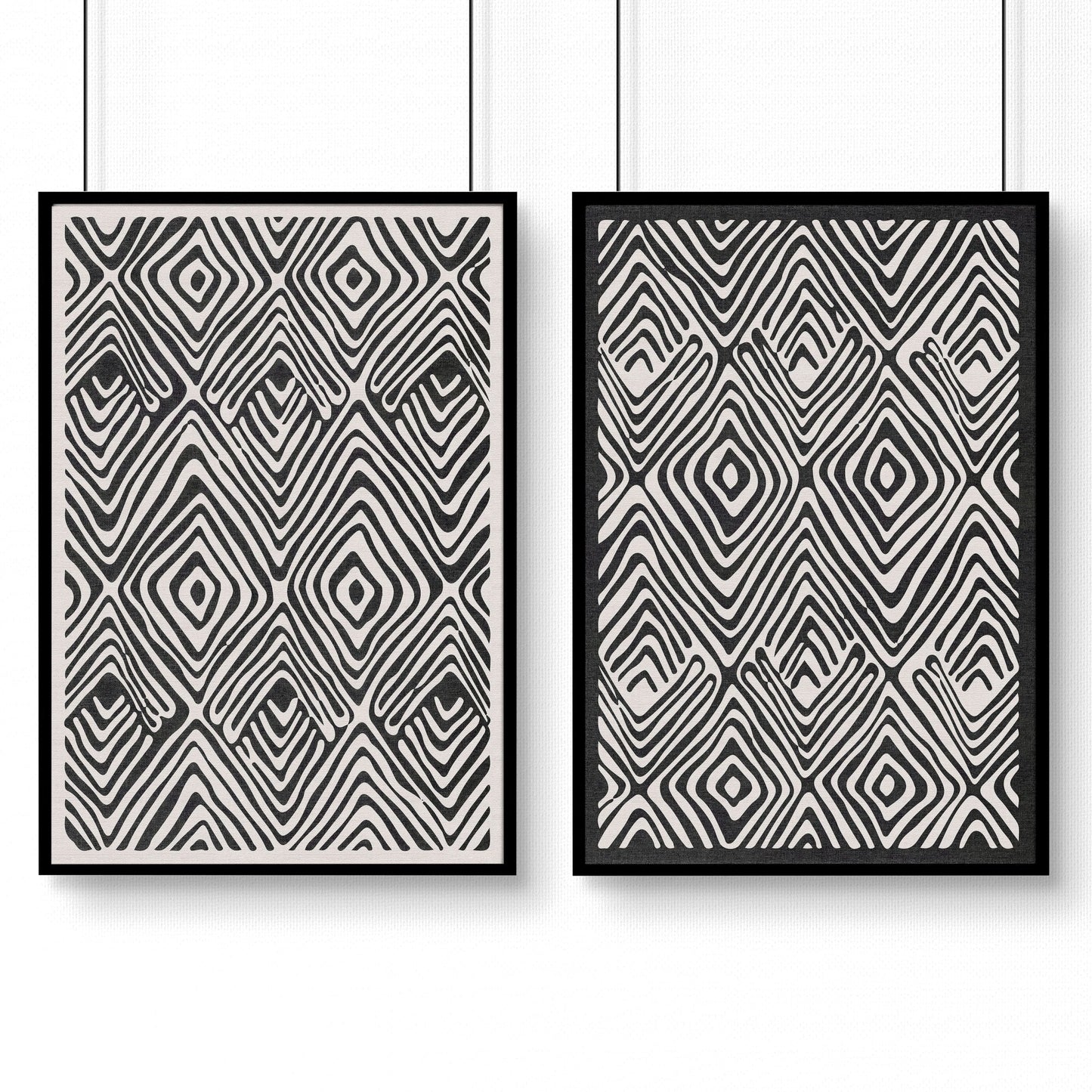 Art Wall Decoration | Set of 2 wall art prints