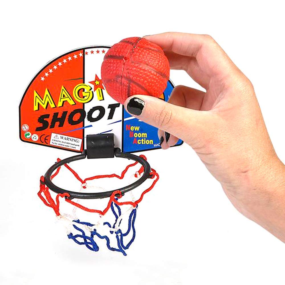 ArtCreativity Mini Basketball Game – 12 Complete Indoor Hoop Sets for Kids