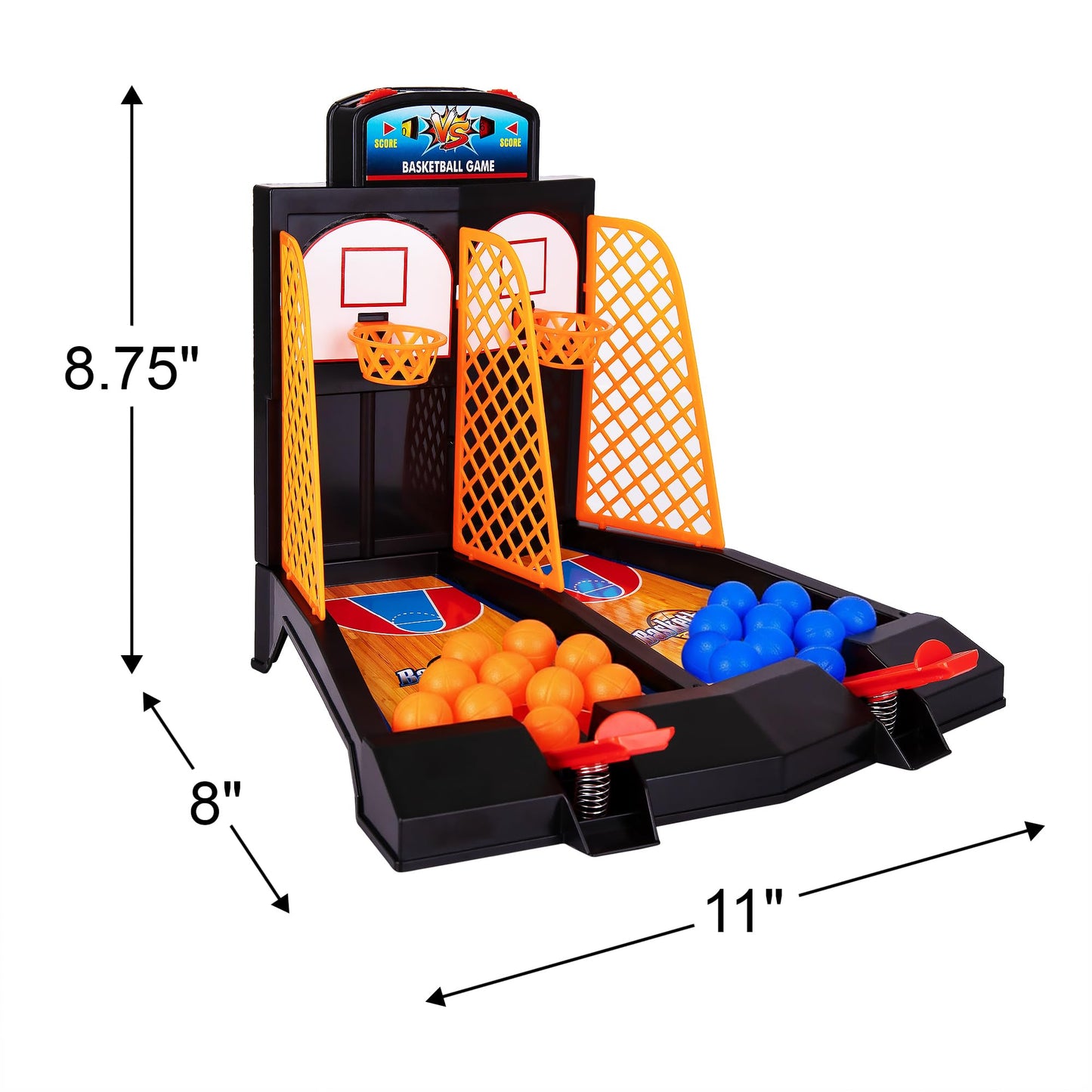 ArtCreativity Mini Basketball Game Set – 20 Mini Balls, Desk-Top Fun