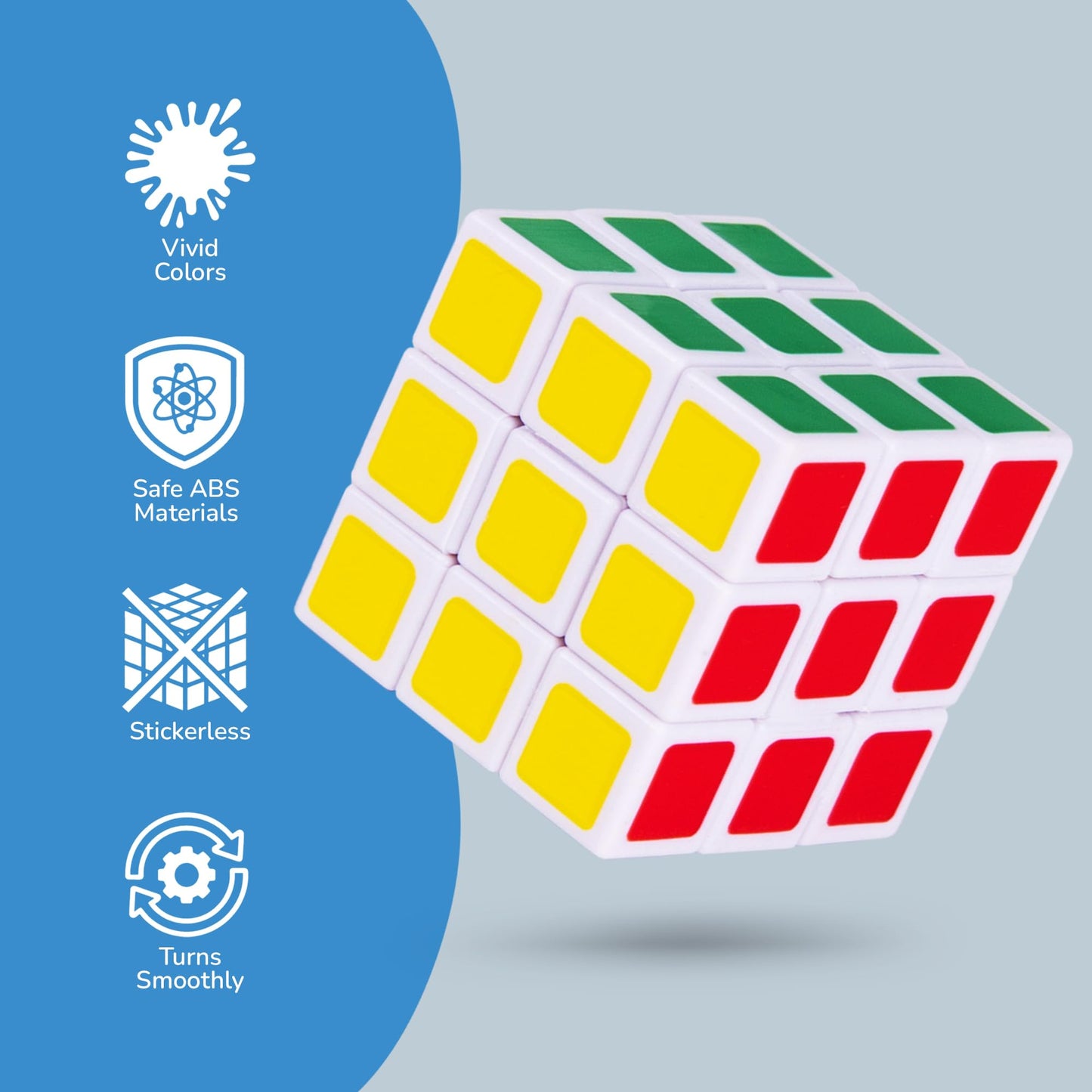 ArtCreativity 48 Pack Mini Rubix Cubes – Portable Fidget Toys for Kids & Adults