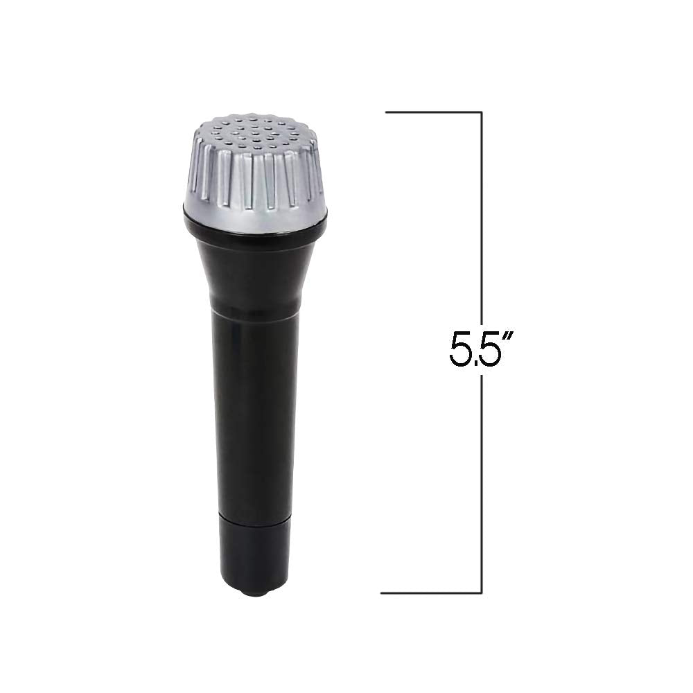 ArtCreativity 12-Pack 5.5-Inch Toy Microphones for Kids – Realistic Pretend Play Mics for Karaoke