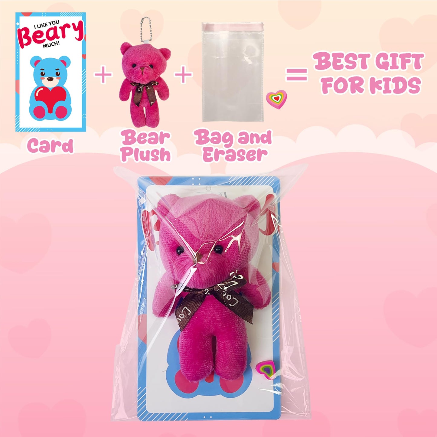 Artnedu 28-Pack Valentines Day Gifts for Kids with Cards – Classroom Exchange Toys & Party Favors