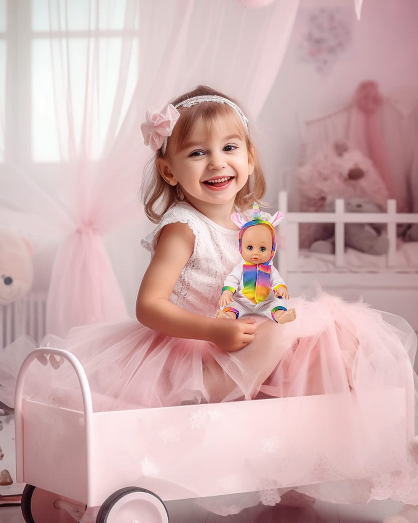 ARTST 12-Inch Doll Clothes – 6 Animal-Themed Sets for 10–12 Inch Dolls | Valentine Gift