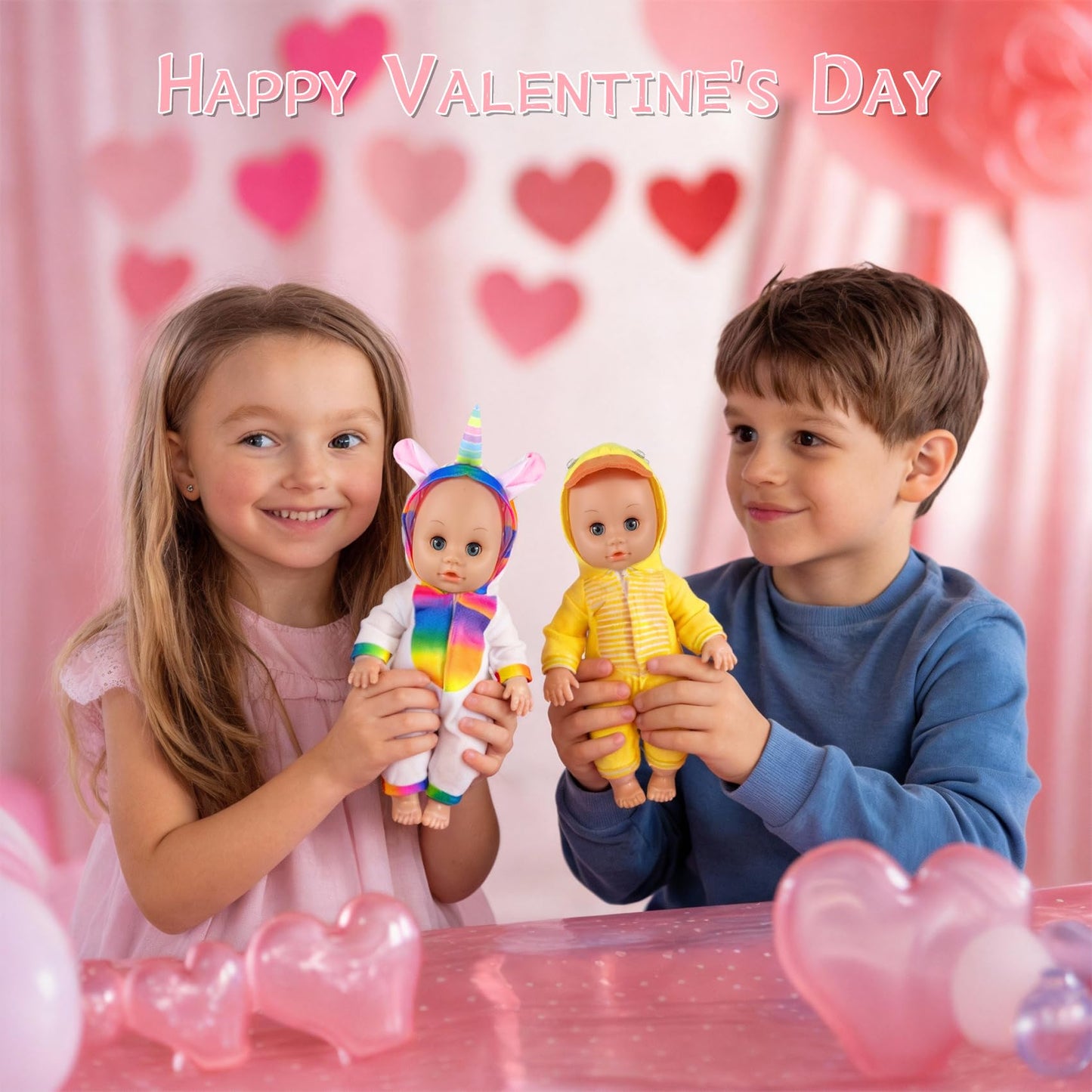 ARTST 12-Inch Doll Clothes – 6 Animal-Themed Sets for 10–12 Inch Dolls | Valentine Gift