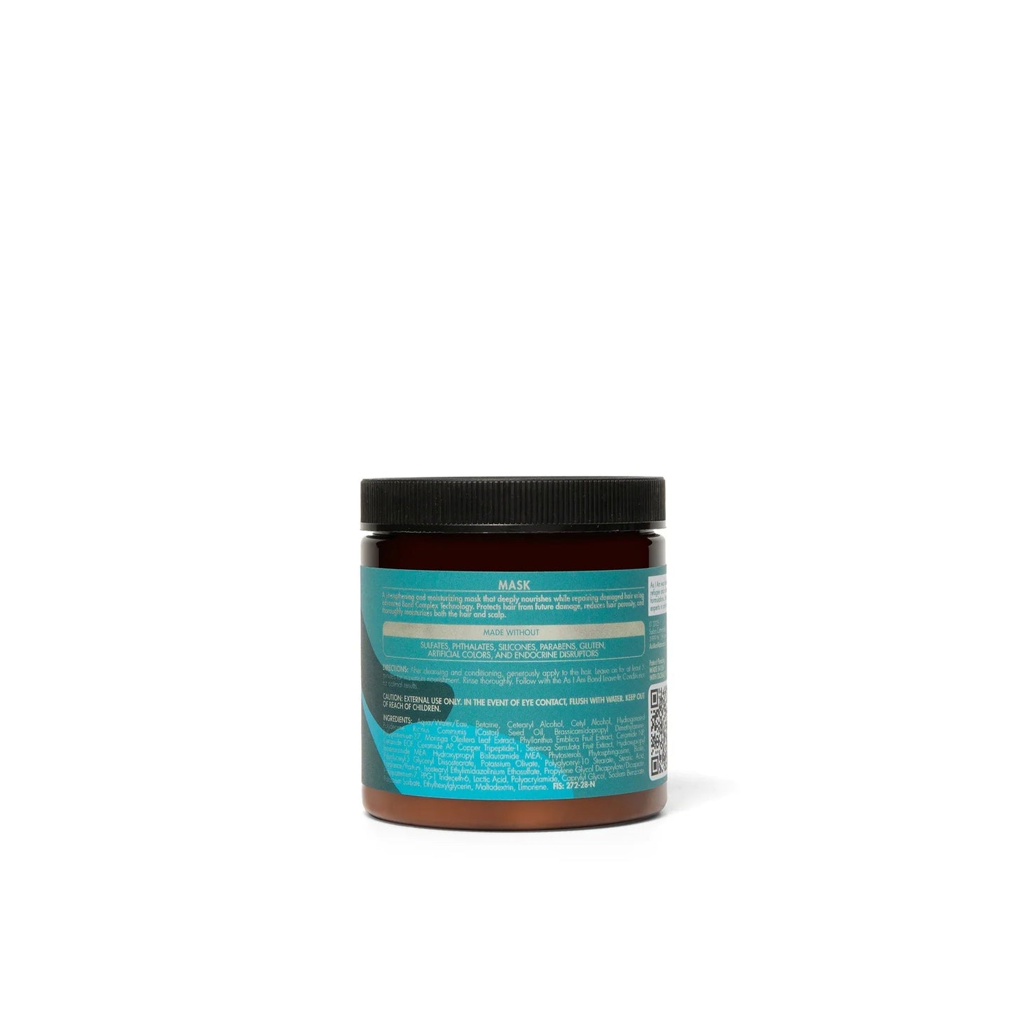 As I Am Bond Moisturizing Mask Intensive Moisture for Damaged Hair 227 g/8 oz