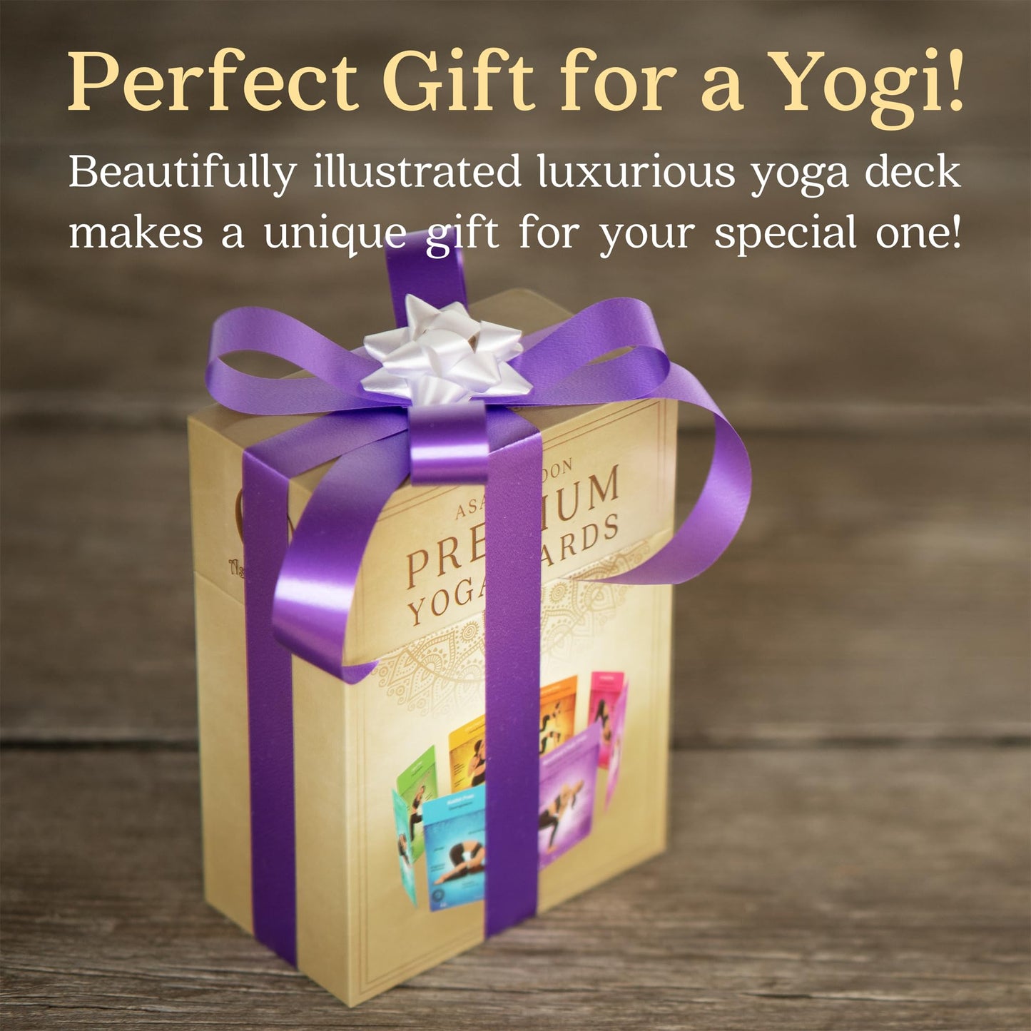 Asana Moon Premium Yoga Cards – 120+ Poses, 108 Sequences, Sanskrit Names & Cues