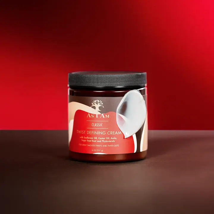As I Am Twist Defining Cream Frizz-Free Coils & Twists for Curly & Coily Hair 8 oz