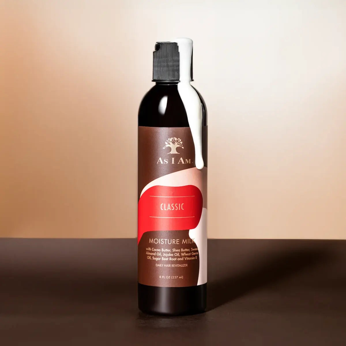 As I Am Moisture Milk deeply hydrates and softens for natural curls & coils 8 oz