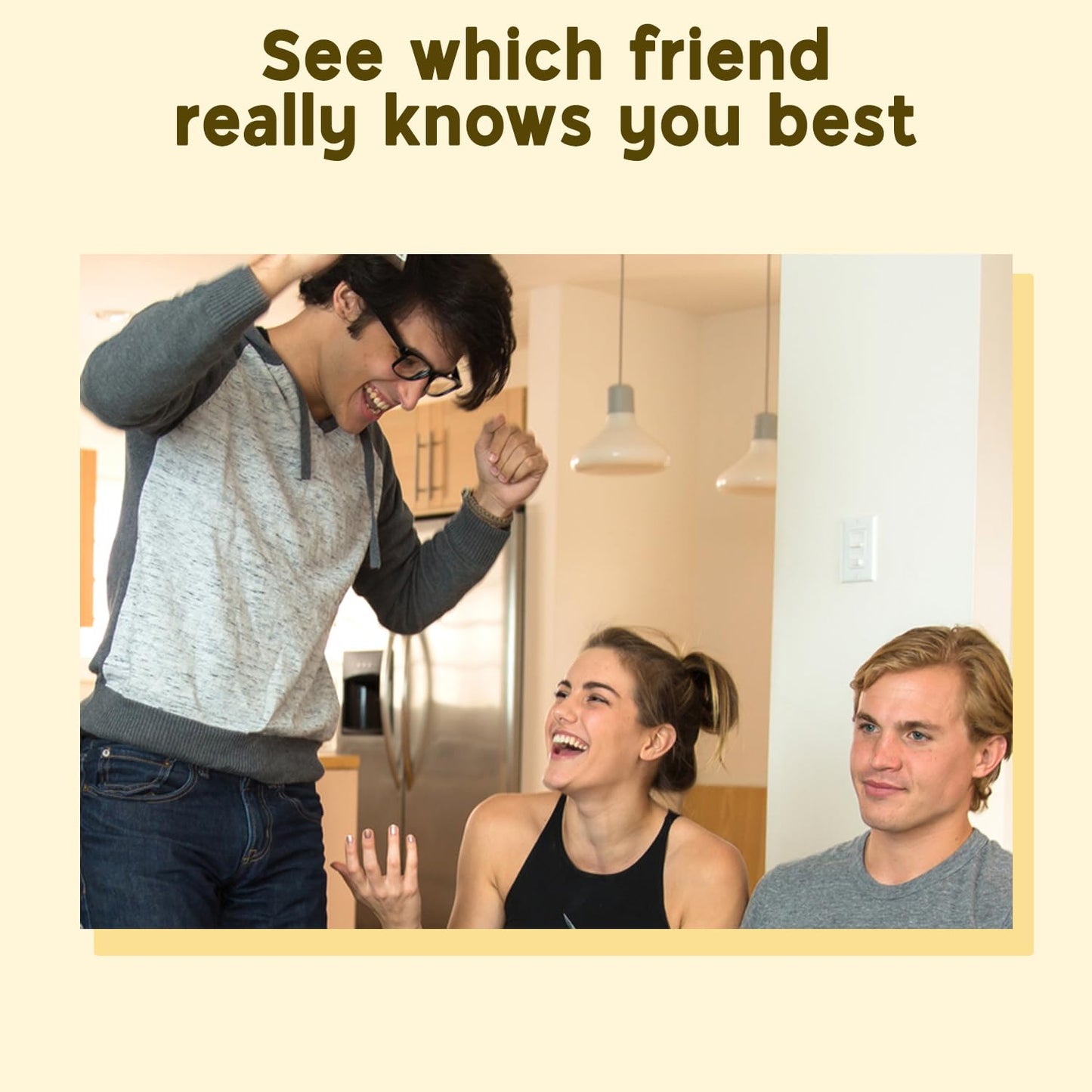 ASM GAMES Do Your Friends Even Know Each Other? The Ultimate Party Card Game for Adults & Teens