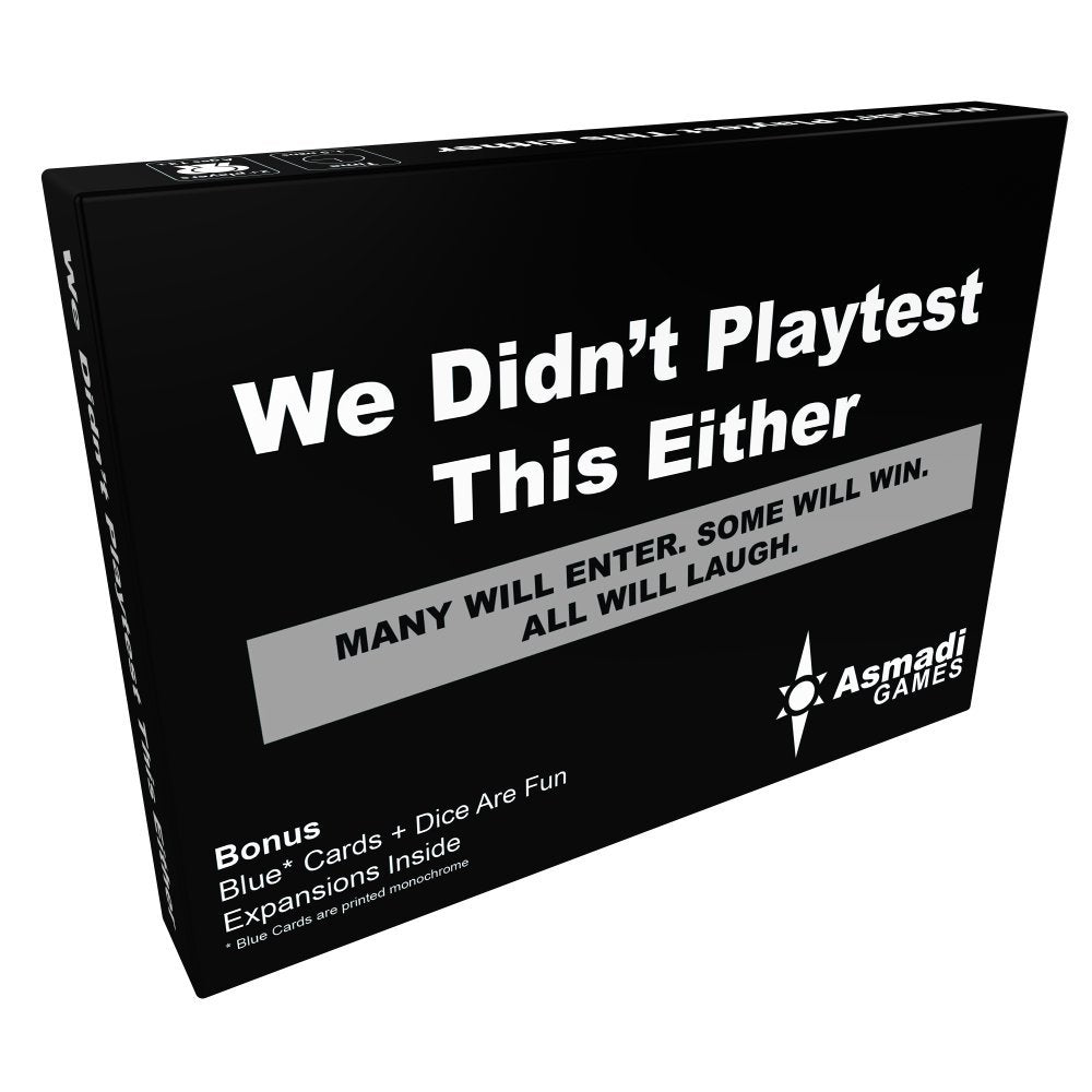 Asmadi Games We Didn't Playtest This Either Card Game – Standalone or Expansion