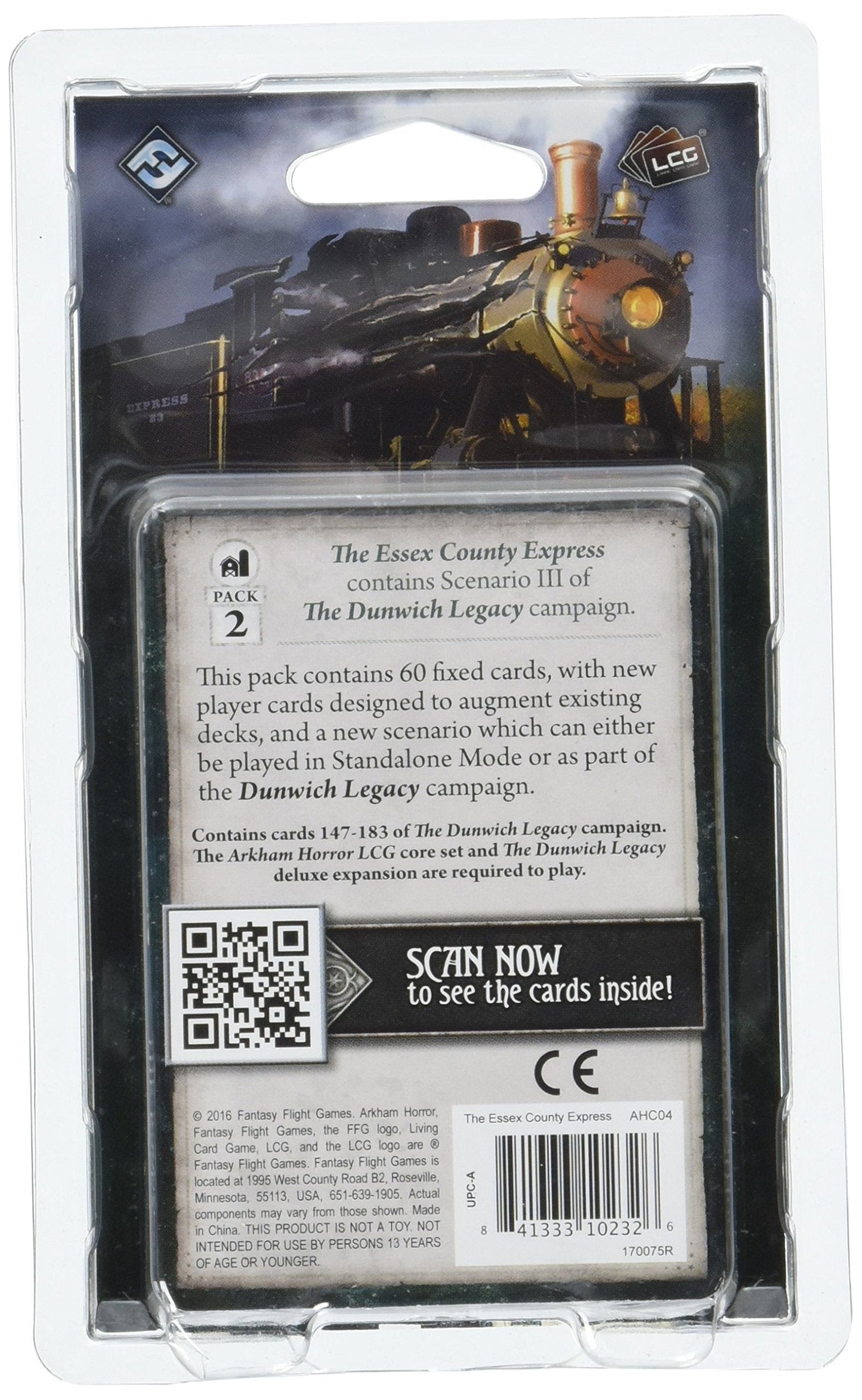 Essex County Express Mythos Pack | Arkham Horror: The Card Game | Asmodee