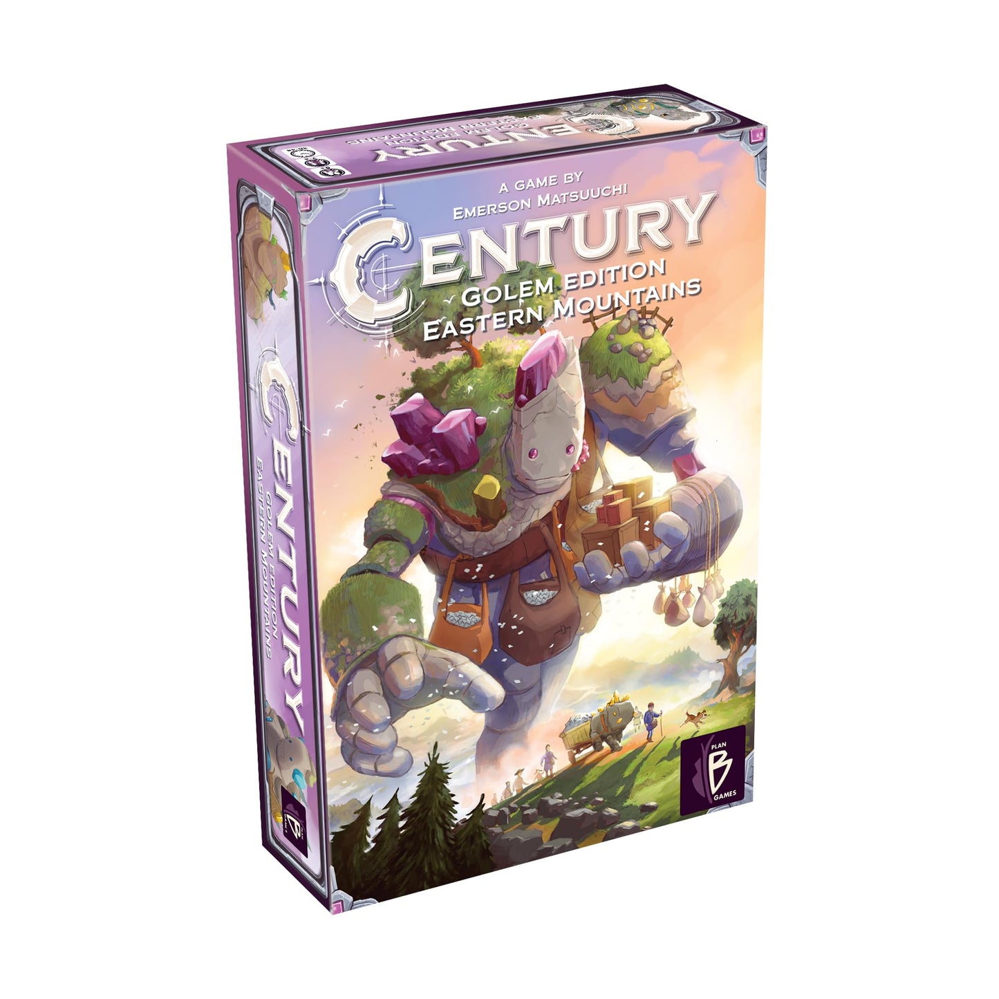 Asmodee Century Golem Edition: Eastern Mountains — Crystal Trading Strategy Board Game for 2-4 Players