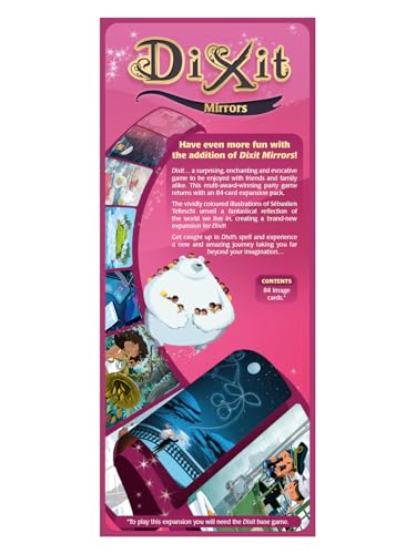 Asmodee Dixit Mirrors Expansion – Fantastical Storytelling for All Ages