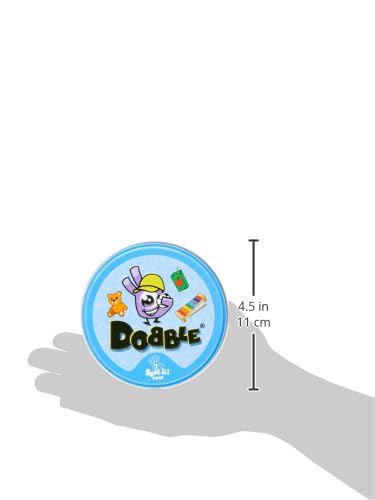 Asmodee Dobble Kids Card Game — Ages 6+, 2-8 Players, 15 Min Playing Time