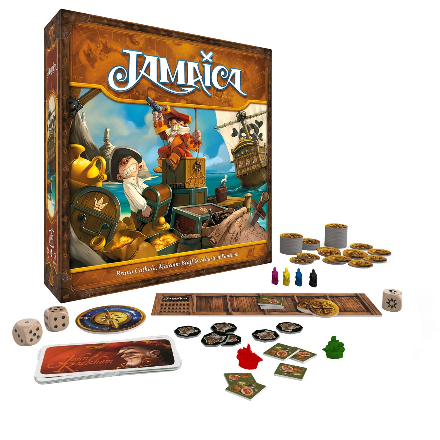 Jamaica Board Game (New Edition) – Family Pirate Racing, 2-6 Players | Asmodee & Space Cowboys
