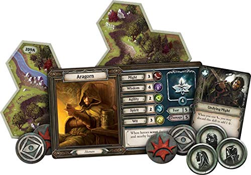 Asmodee The Lord of the Rings: Journeys in Middle-earth – Cooperative Board Game (1-5 Players, 60+ Minute Playtime)