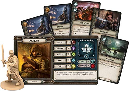 Asmodee The Lord of the Rings: Journeys in Middle-earth – Cooperative Board Game (1-5 Players, 60+ Minute Playtime)