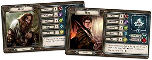 Asmodee The Lord of the Rings: Journeys in Middle-earth – Cooperative Board Game (1-5 Players, 60+ Minute Playtime)