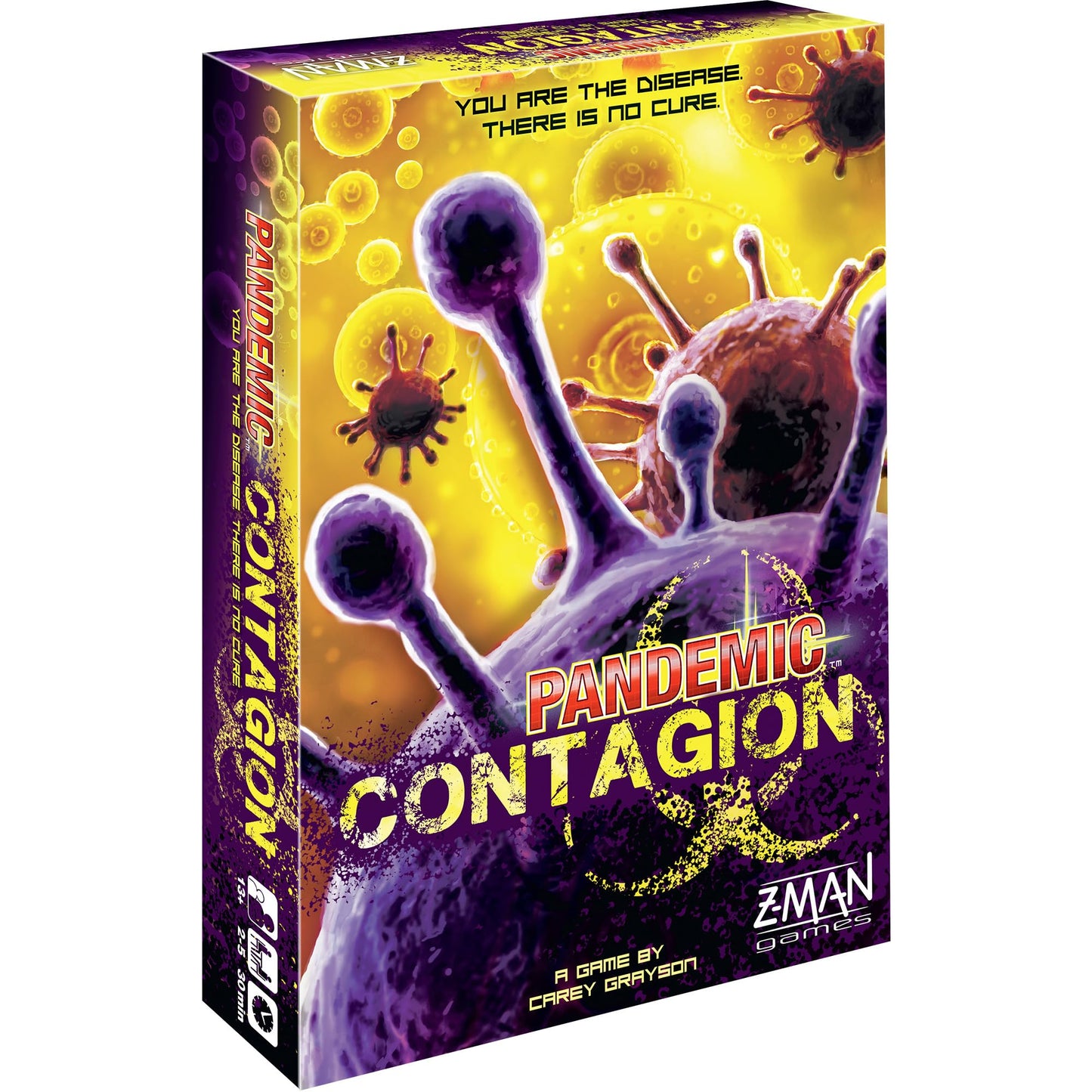 Asmodee Pandemic Contagion Board Game - Standalone Strategy, Become the Disease (2-5 Players, 30 Min)