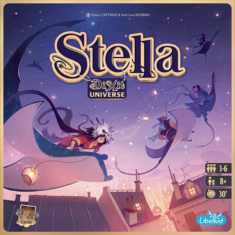 Asmodee Stella: Dixit Universe Board Game – Sky Exploration & Creative Guessing