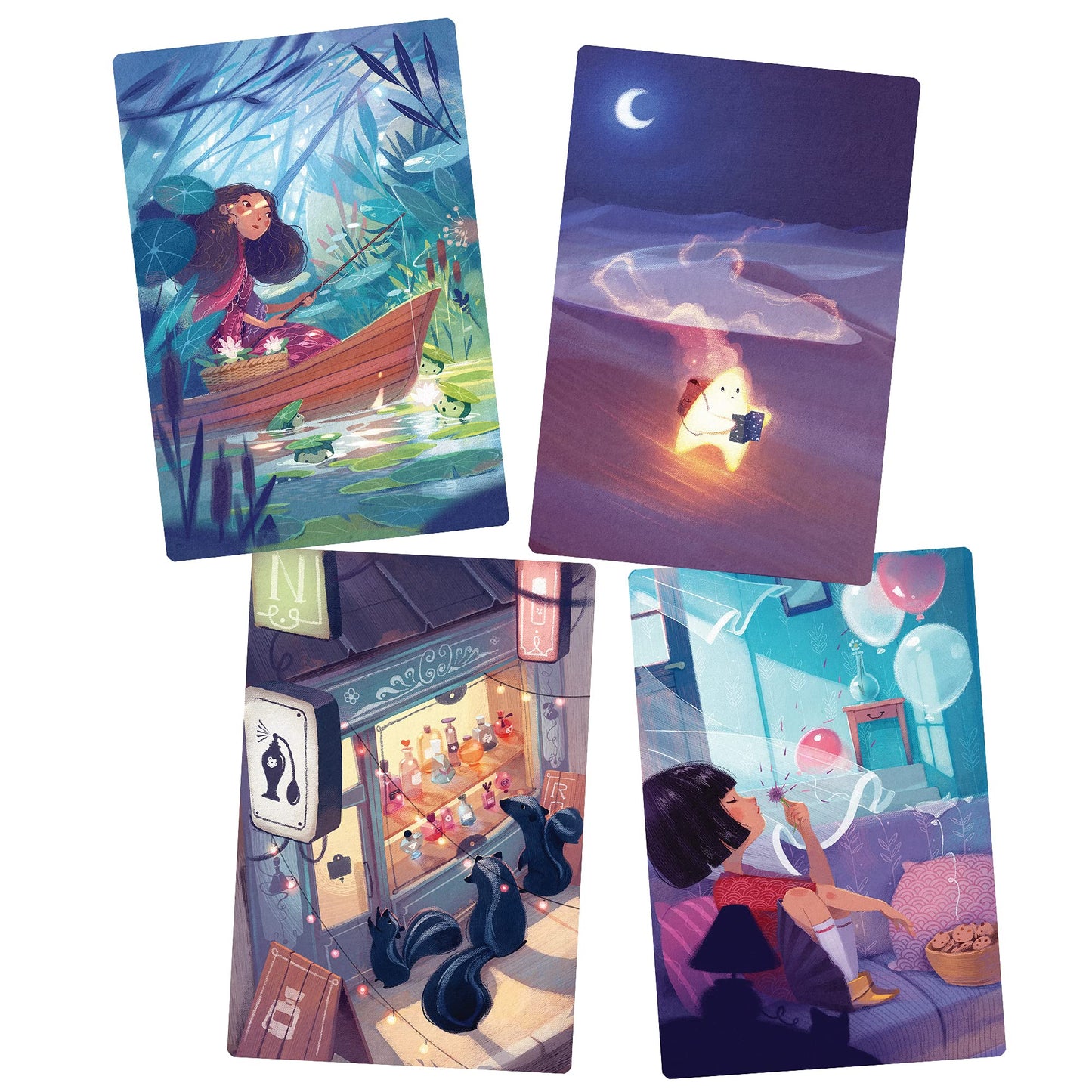 Asmodee Stella: Dixit Universe Board Game – Sky Exploration & Creative Guessing