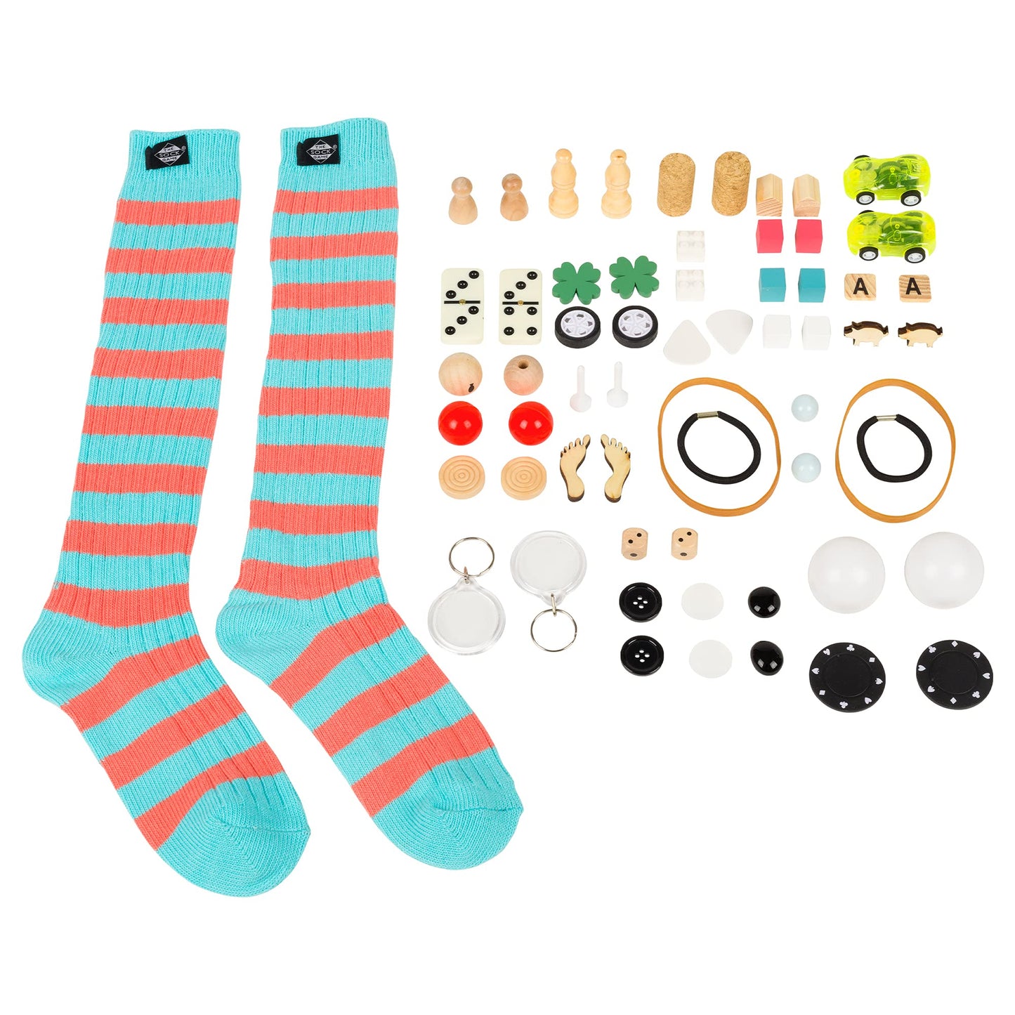 Asmodee The Sock Game | Fun Family Board Game for 2+ Players, Ages 8+, 5–30 Minutes
