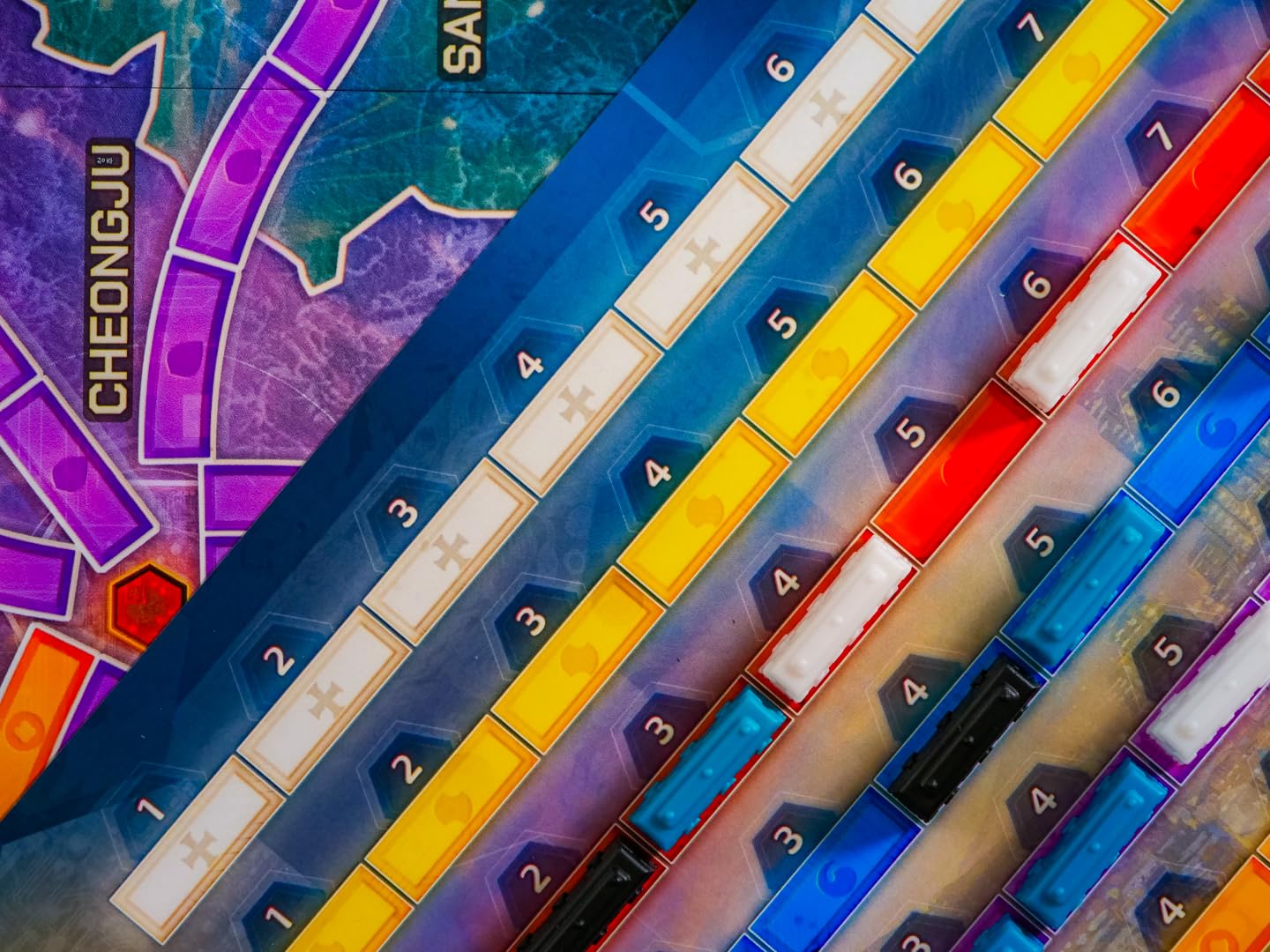 Asmodee Ticket to Ride Iberia + South Korea Expansion – Train Route Strategy for 2-6 Players
