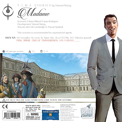 TIME Stories Madame Expansion – Versailles Adventure (2-4 Players, 90 Min) | Asmodee & Space Cowboys