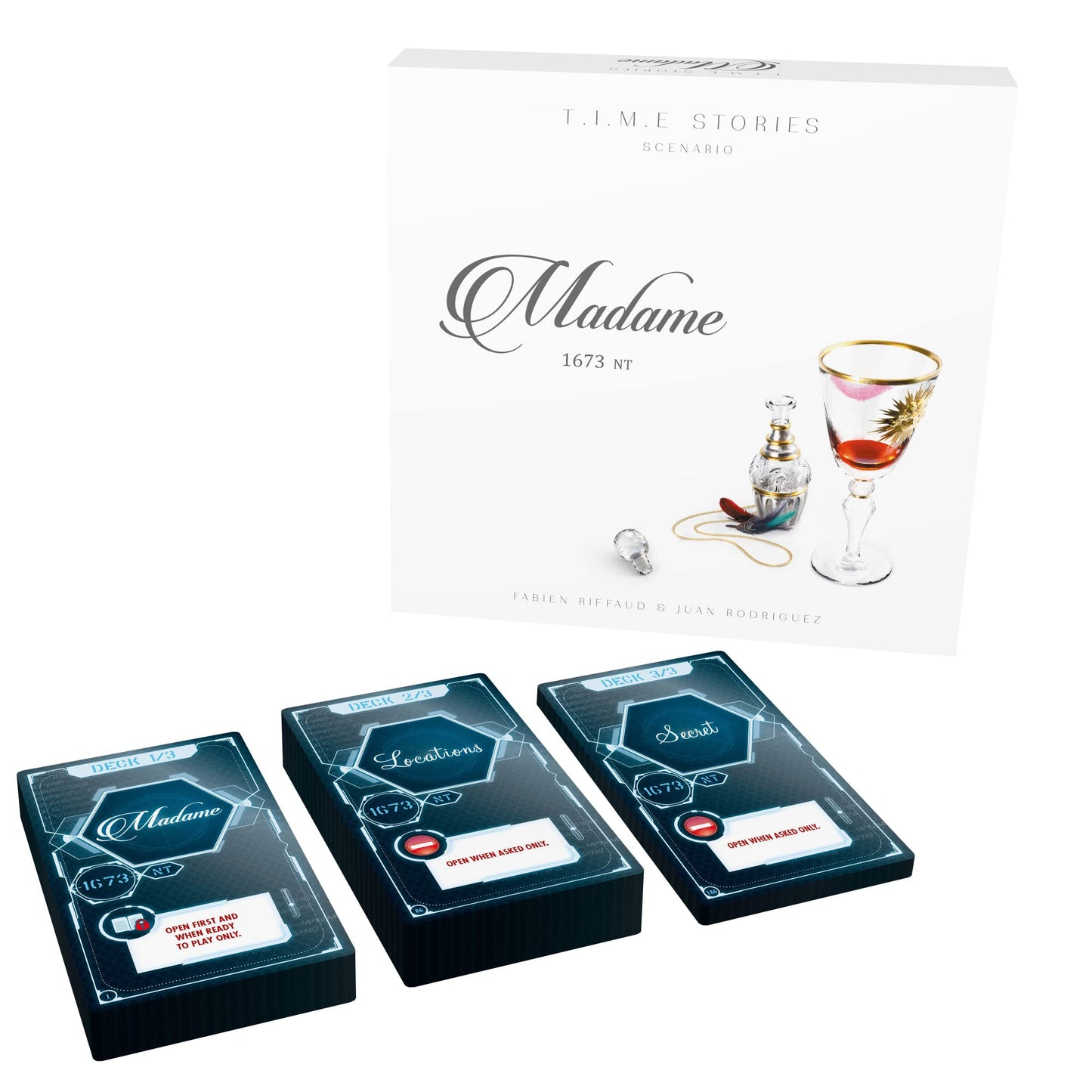 TIME Stories Madame Expansion – Versailles Adventure (2-4 Players, 90 Min) | Asmodee & Space Cowboys