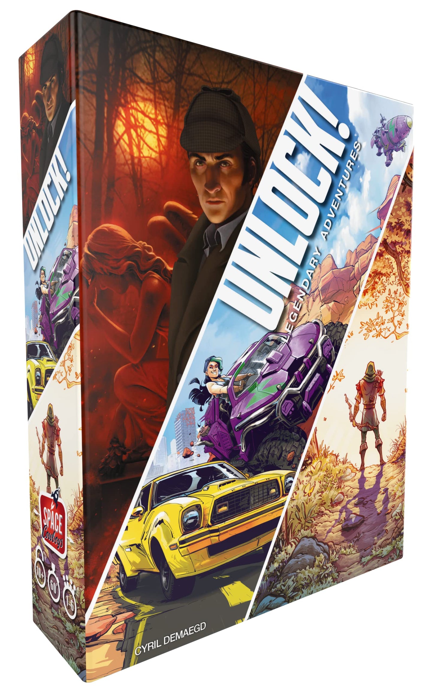 Unlock! Legendary Adventures – Escape Room Co-op Card Game by Asmodee