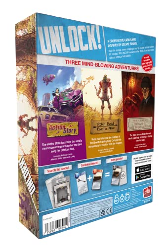 Unlock! Legendary Adventures – Escape Room Co-op Card Game by Asmodee