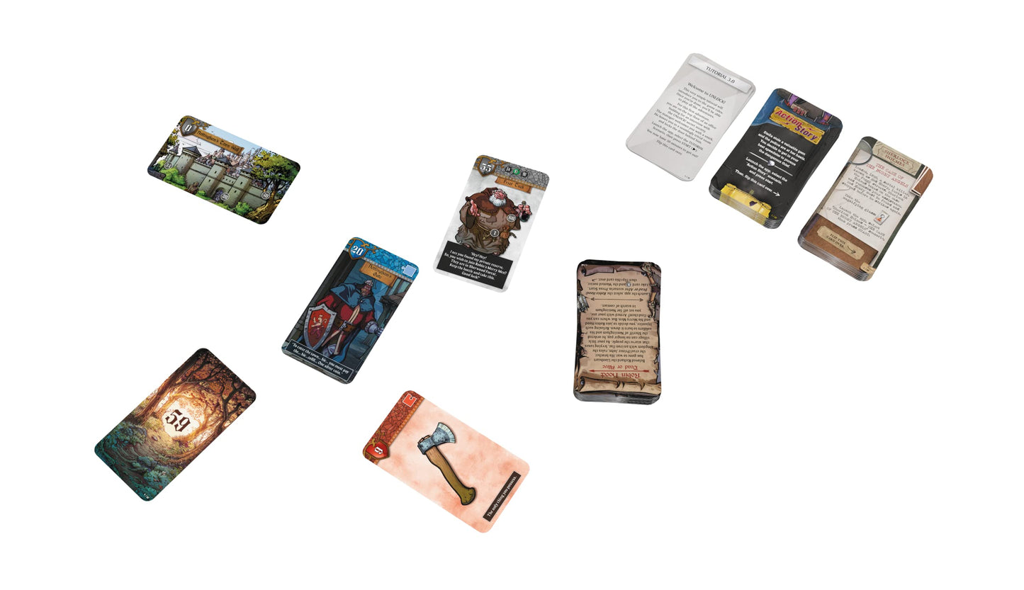 Unlock! Legendary Adventures – Escape Room Co-op Card Game by Asmodee