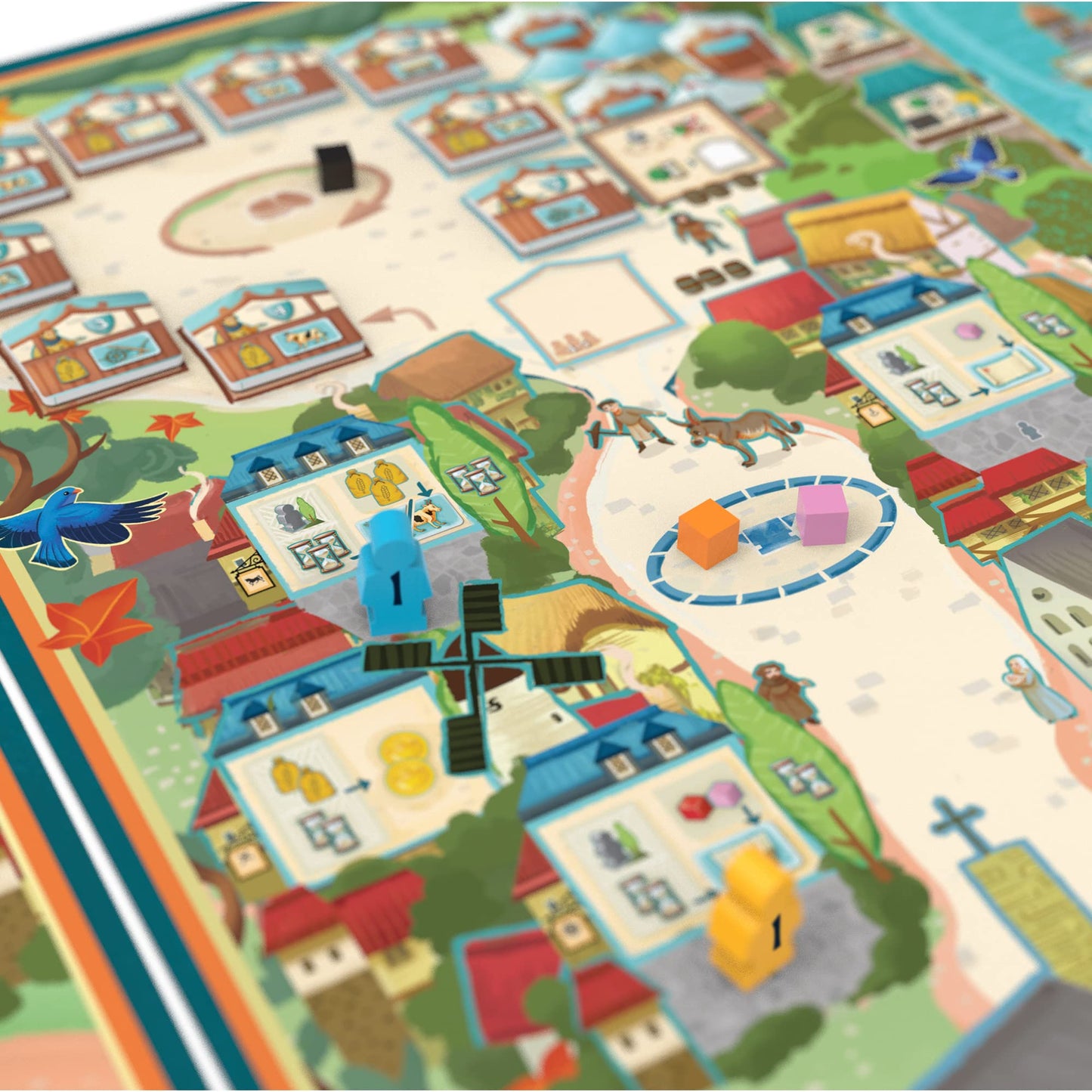 Village Big Box Edition | All Expansions & Promos Included | Eggertspiele