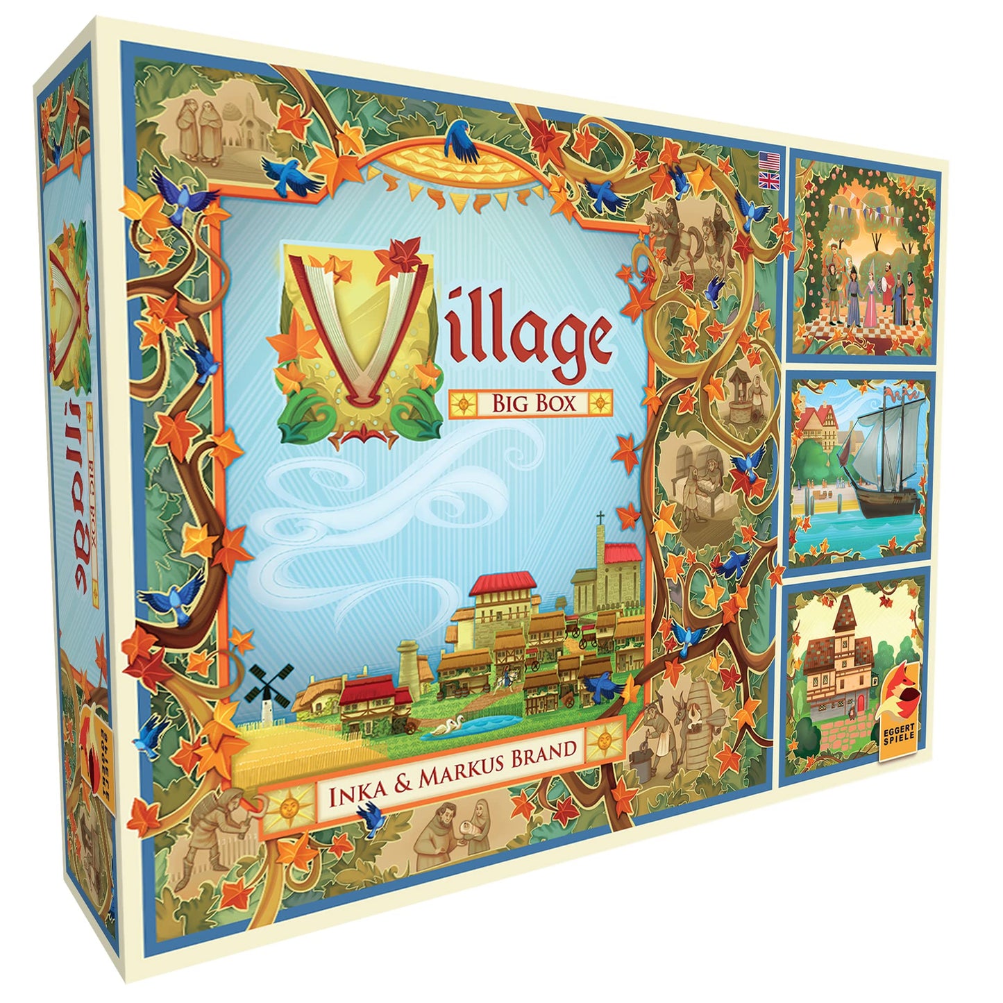 Village Big Box Edition | All Expansions & Promos Included | Eggertspiele