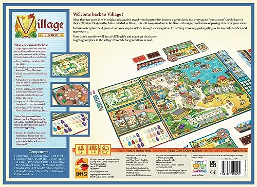 Village Big Box Edition | All Expansions & Promos Included | Eggertspiele