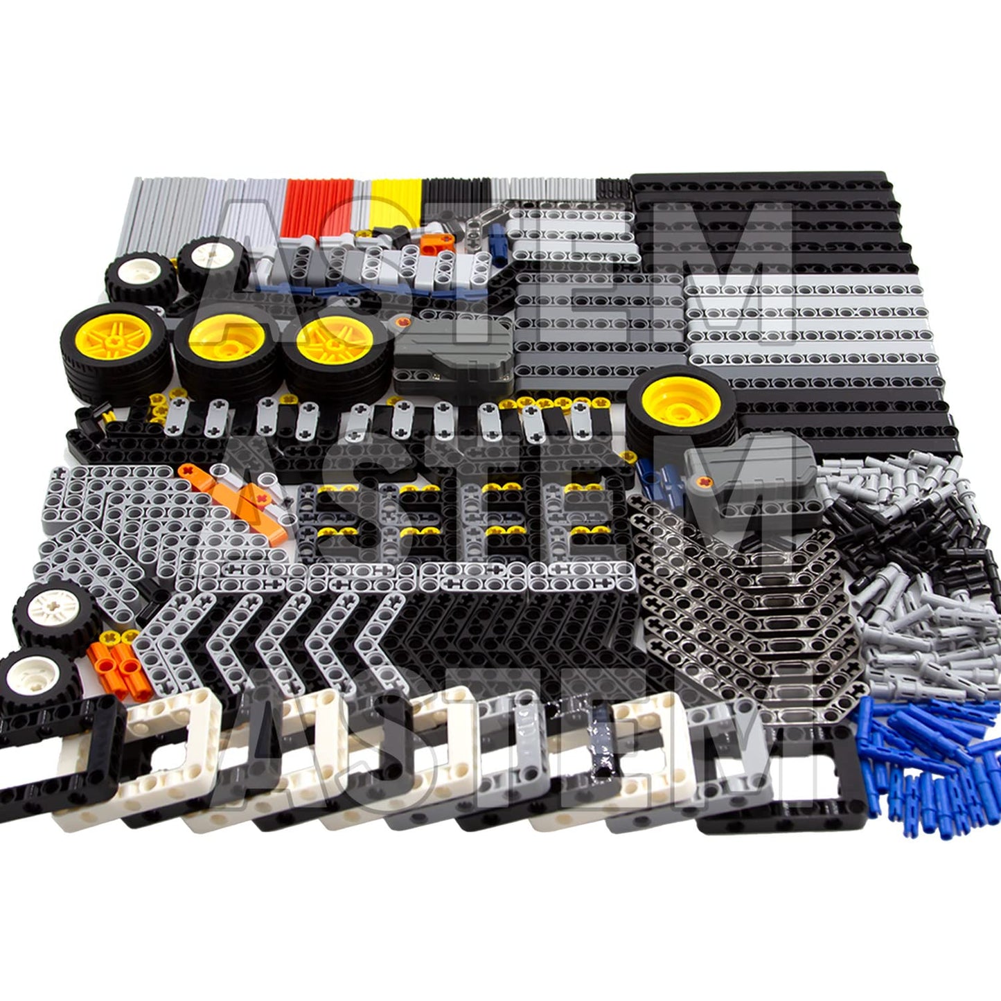 ASTEM Technic Parts Group EV3 Replacement – 413 Regular-Sized Building Blocks