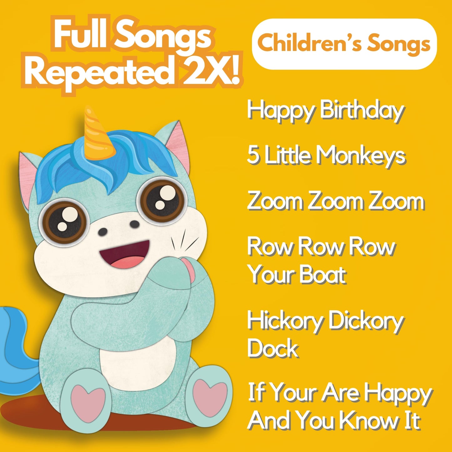 Astro Learns English: Musical Songs & Interactive Sound Book for Toddlers 1-3