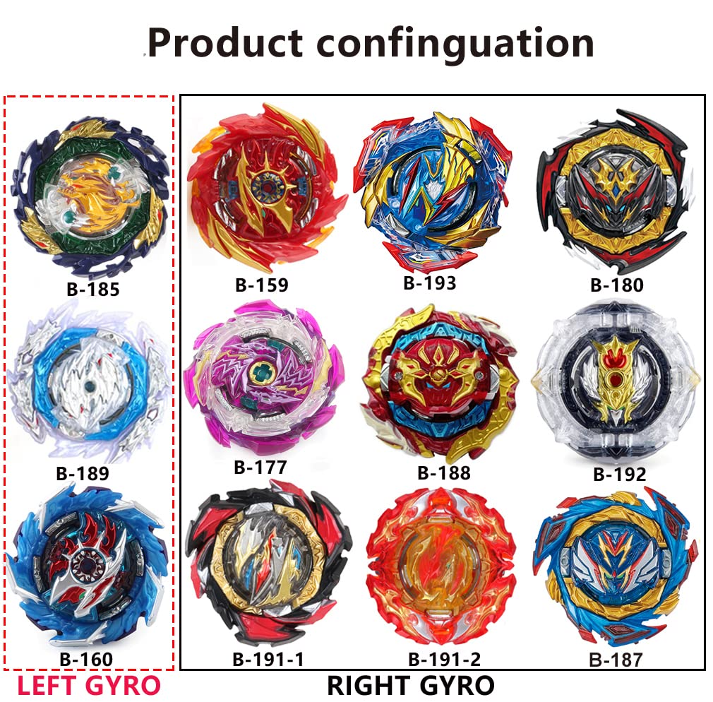 ASVEXKW Bey Battling Top Burst Blade Toy – 12-Piece Battle Set for Kids 6–12