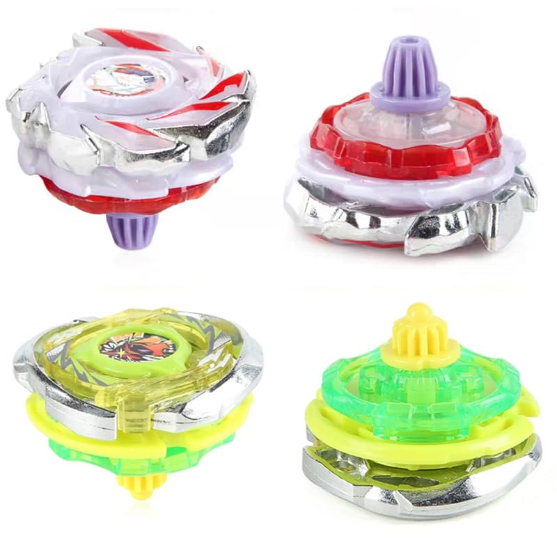 ASVEXKW Battling Set — Spinning Tops, Burst Battle Game with Launchers